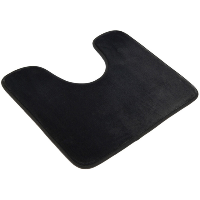 Grey Memory Foam Bath Mat 50 x 80cm - image 1