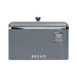 Rectangular Bread Bin Grey