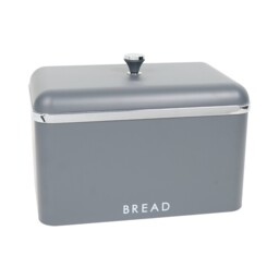 Rectangular Bread Bin Grey - thumbnail 3