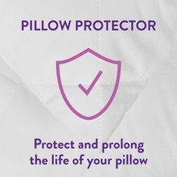 Slumberdown White Anti Allergy Pillow Protectors 2 Pack - thumbnail 3