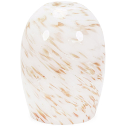 ValueLights India White Confetti Glass Easy Fit Shade