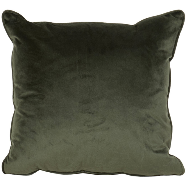 Divante Vermont Velvet Cushion - Olive - image 1