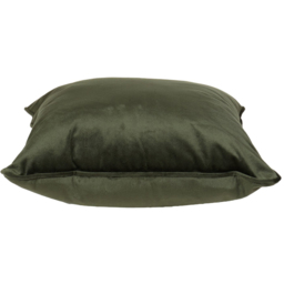 Divante Vermont Velvet Cushion - Olive - thumbnail 2