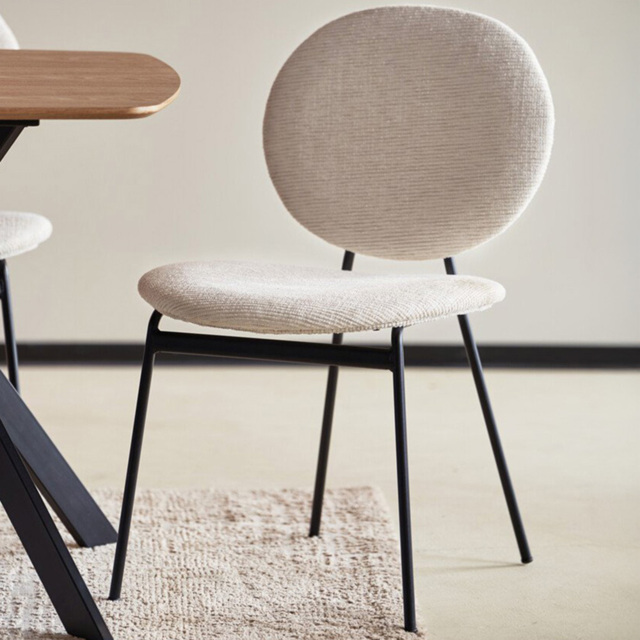 Maybury Set of 2 Cream Dining Chair - image 1