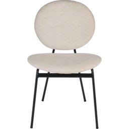 Maybury Set of 2 Cream Dining Chair - thumbnail 2
