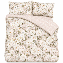 Smart Living Blush Pink Single Elegant Blooms Duvet Set - thumbnail 2