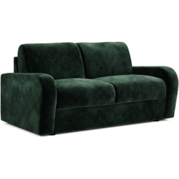 Jay-Be Deco 2 Seater Luxe Velvet Bottle Green Sofa Bed with e-Sprung Mattress - thumbnail 2