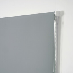 Chelsea Grey Plain Polyester Blackout Blind 90 x 165cm - thumbnail 4