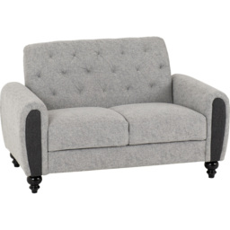 Seconique Chester 5 Seater Light Grey Sofa Set - thumbnail 3
