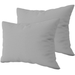 Opus Silver Polycotton Pillowcase 2 Pack