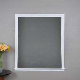 Grey Plain Blackout Roller Blind 120 x 165cm - thumbnail 1