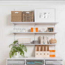 Homebase 150cm 2 Pack Upright Single Slot Shelving System - thumbnail 2