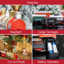 The Christmas Workshop Santa's Express Delivery Train - thumbnail 4