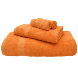 Mayfair Egyptian Cotton Orange Bath Sheet Set of 2