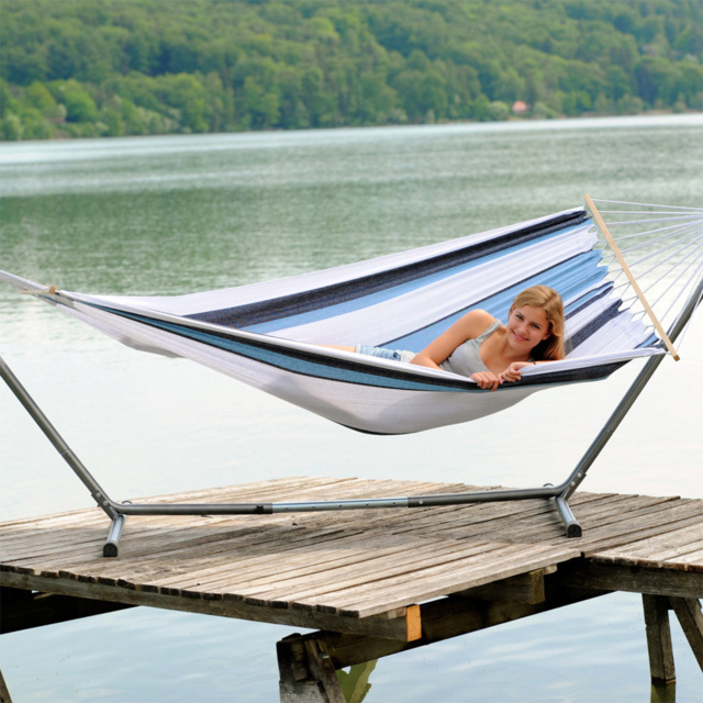 Amazonas Samba Marine Single Premium Spreader Bar Cotton Garden Spreaderbar Hammock Only - image 1