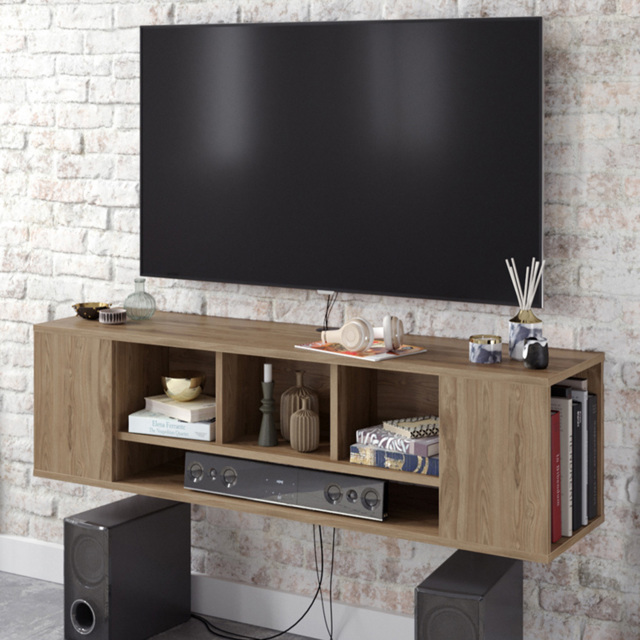 Decorotika Paldi 6 Shelf Oud Floating TV Unit - image 1