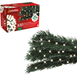 The Christmas Workshop 300 LED String Light Warm White - thumbnail 3
