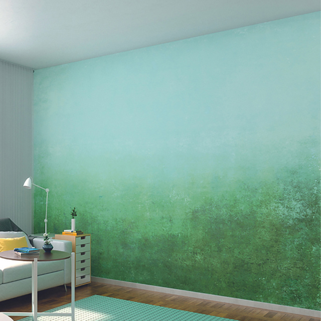 Origin Murals Ombre Gradient Green Wall Mural - image 1