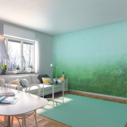Origin Murals Ombre Gradient Green Wall Mural - thumbnail 3