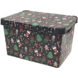 Christmas Printed Storage Box - thumbnail 4