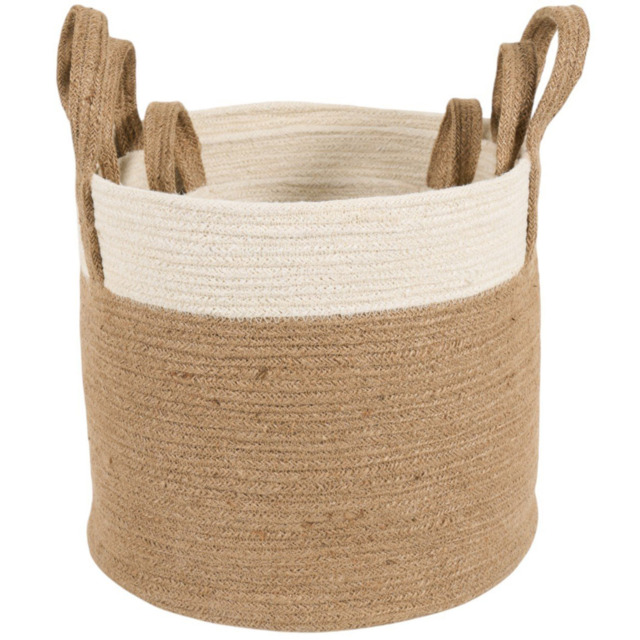 Natural Woven Storage Basket 3 Pack - image 1