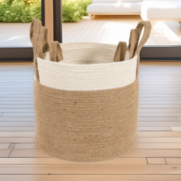 Natural Woven Storage Basket 3 Pack - thumbnail 2