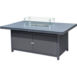 Malay Deluxe Ibiza 9 Seater Modular Dining Set Grey - thumbnail 4