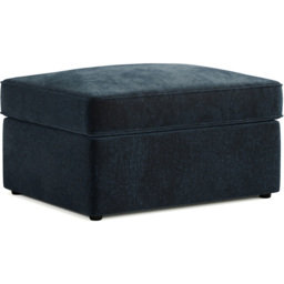 Jay-Be Cosy Chenille Cobalt Footstool Bed with Comfort Mattress - thumbnail 2