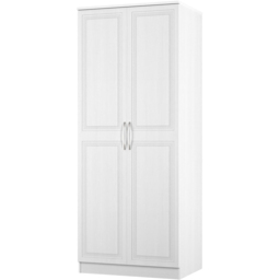 Crowndale Dorset 2 Door Signature White Wardrobe Ready Assembled - thumbnail 4