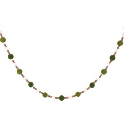 Amber Charm Green Flocked Christmas Garland 180cm