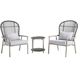 Malay Darcie 2 Seater Bistro Set - thumbnail 4