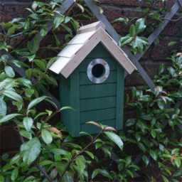 St Helens Green Wooden Bird House - thumbnail 2
