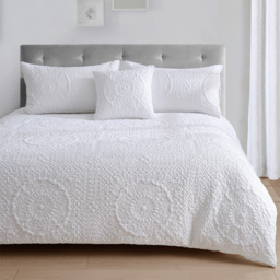 Velosso Winchester Single White Duvet Cover Set - thumbnail 1