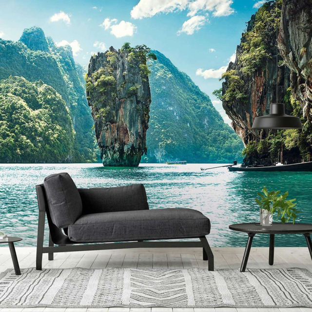 A.S Creation Thailand Island Digital Mural - image 1