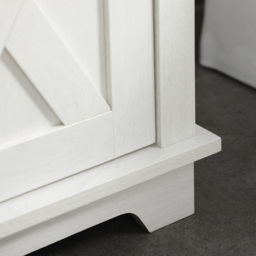 Kleankin White Bathroom Sink Cabinet - thumbnail 3