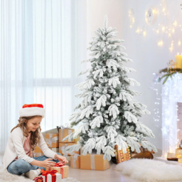 StarBright Snow Flocked Artificial Christmas Tree 5ft - thumbnail 3