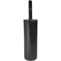 ReBorn Recycled Plastic Dark Grey Toilet Brush with Replaceable Screw-in Heads