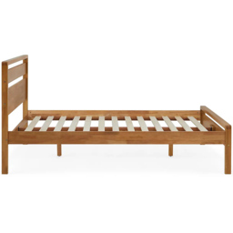 Skandi King Mid Oak Bed Frame - thumbnail 3
