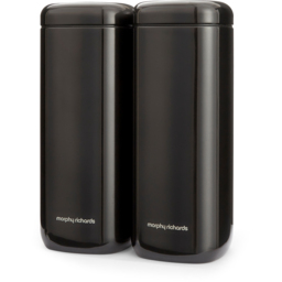 Morphy Richards Black Large Storage Canister 2 Pack - thumbnail 4