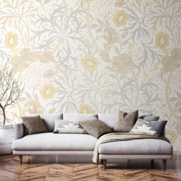 Origin Murals Trailing Seaweed Garden Blue Wall Mural - thumbnail 1