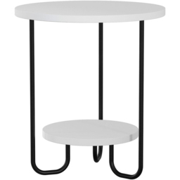 Corro White Modern End Table - thumbnail 2