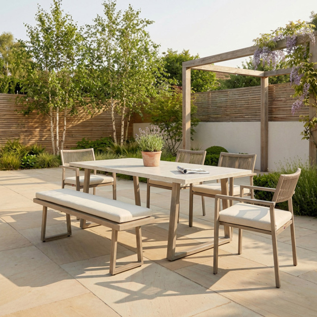Ottilie Dining Set Neutral - image 1
