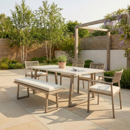 Ottilie Dining Set Neutral - thumbnail 1