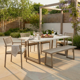 Ottilie Dining Set Neutral - thumbnail 3
