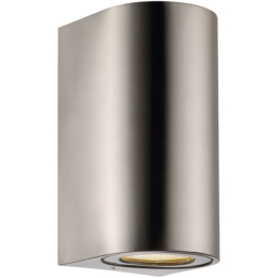 Nordlux Canto Maxi 2 Stainless Steel Wall Light