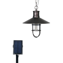 Luxform Caledon Bronze Solar Hanging Light