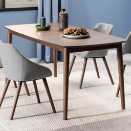 Florence Montreux 6 Seater Dining Table Walnut