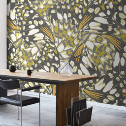 Origin Murals Butterfly Wings Green Wall Mural