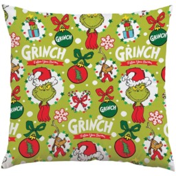 Single The Grinch Naughty and Nice Cushion 35 x 35cm in Assorted styles - thumbnail 3