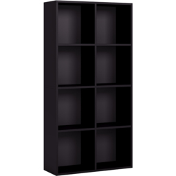 Vida Designs Black 8 Shelf Cube Storage Unit - thumbnail 2